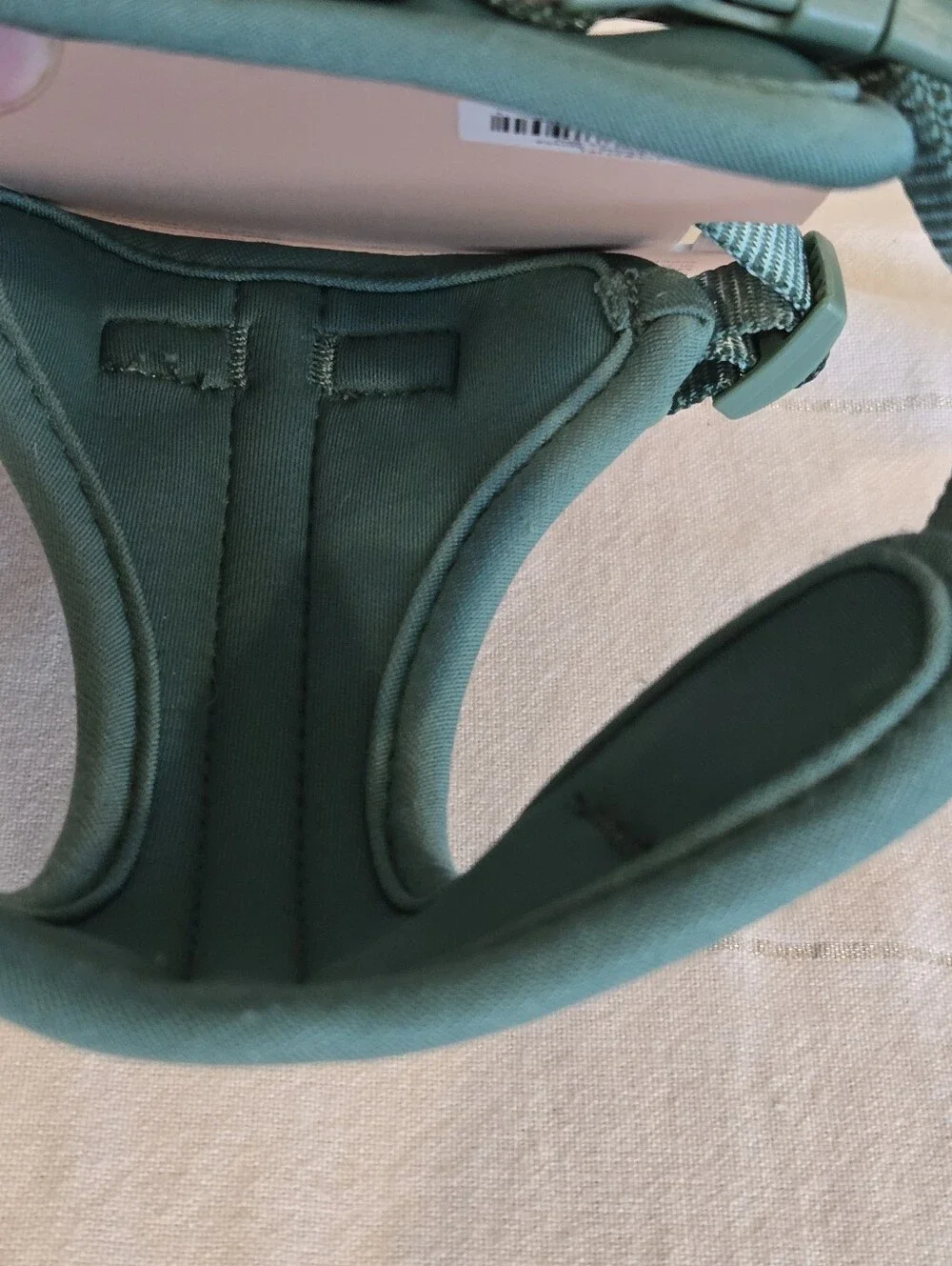 Wild One Adjustable Cushioned Dog Harness XS in the color Spruce